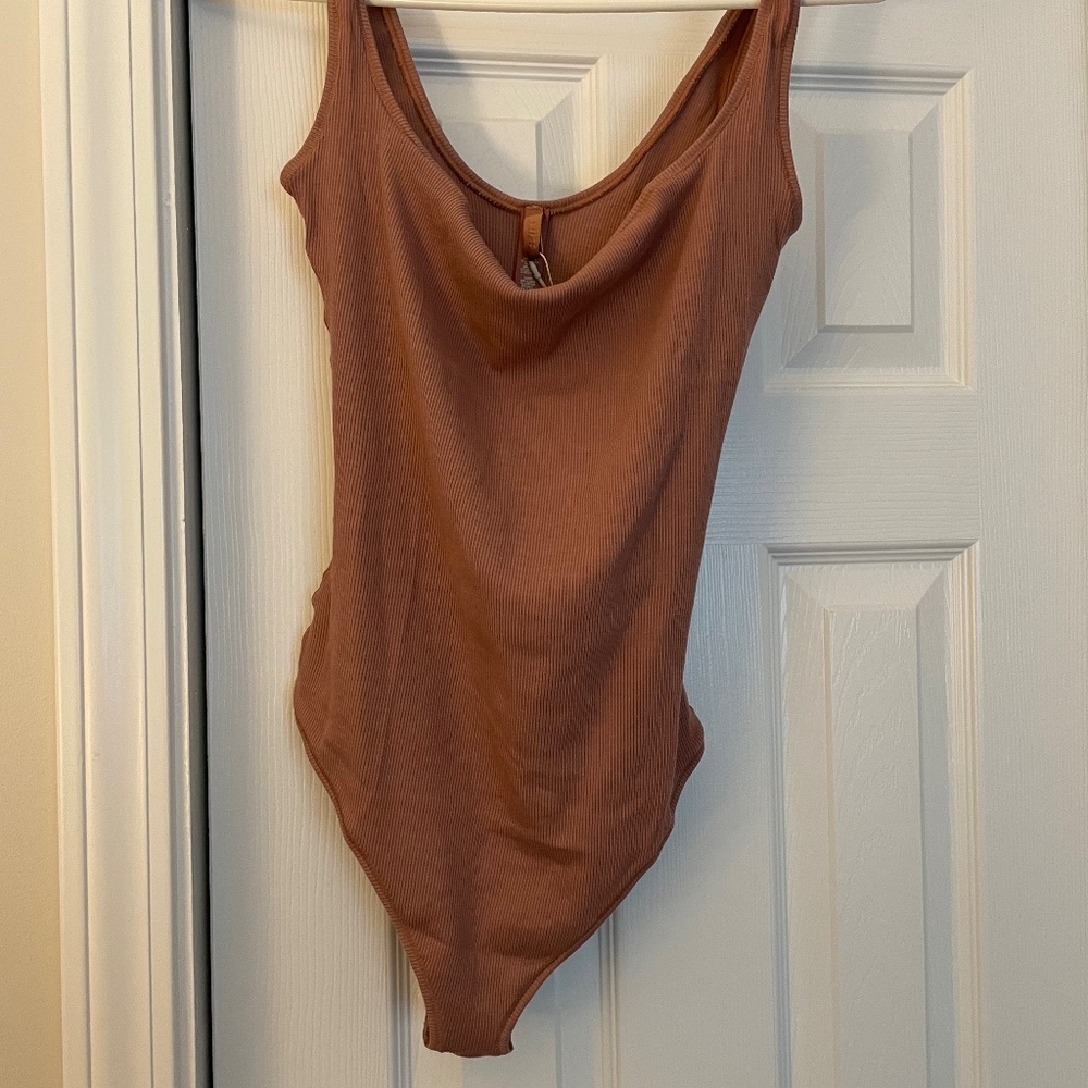 SKIMS Cotton Ribbed Body Suit